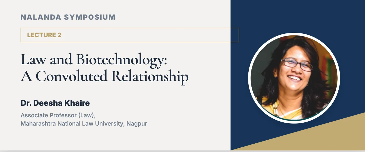 Law and Biotechnology: Navigating a Complex Relationship