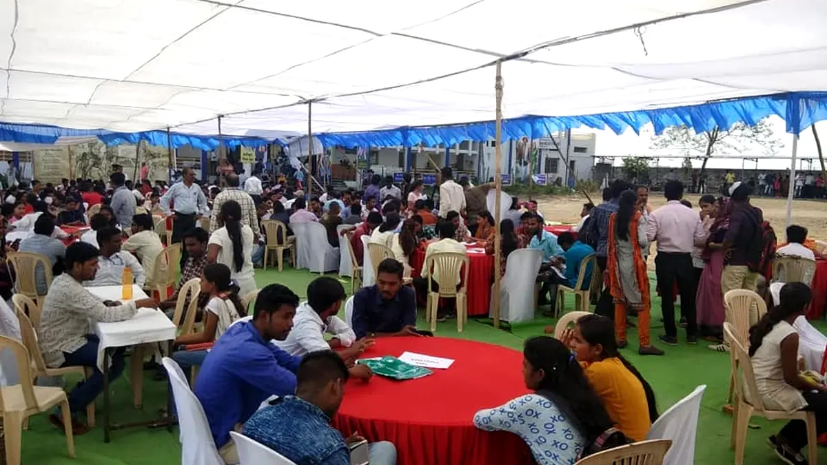 Nearly 2,000 students and parents attended the fair