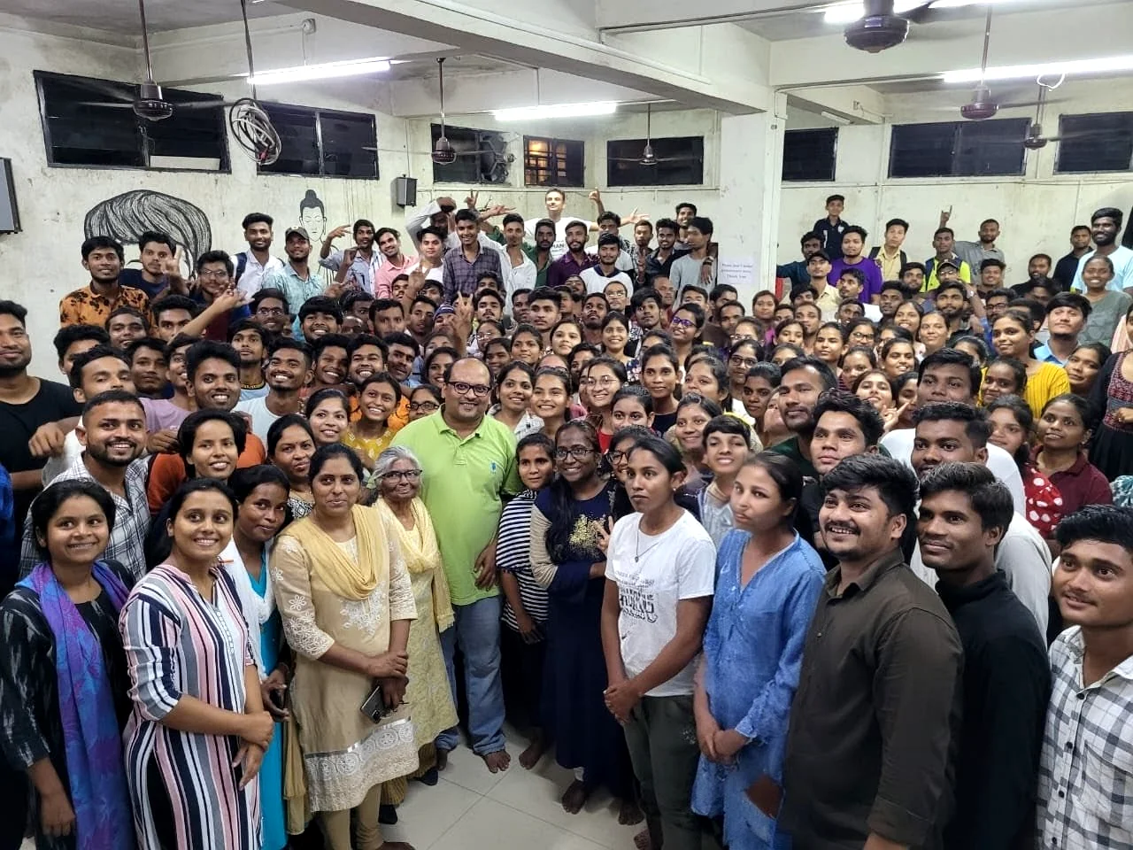 Students of Nalanda Academy from across India