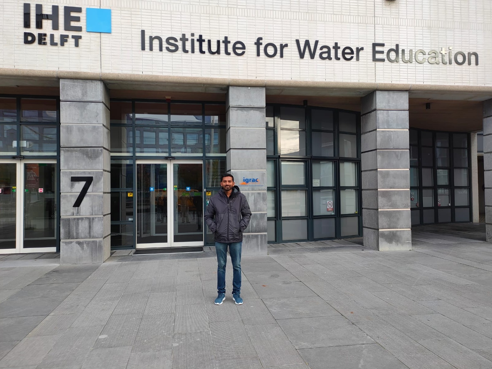 Bhatta Ram at IHE Delft Institute for Water Education, The Netherlands
